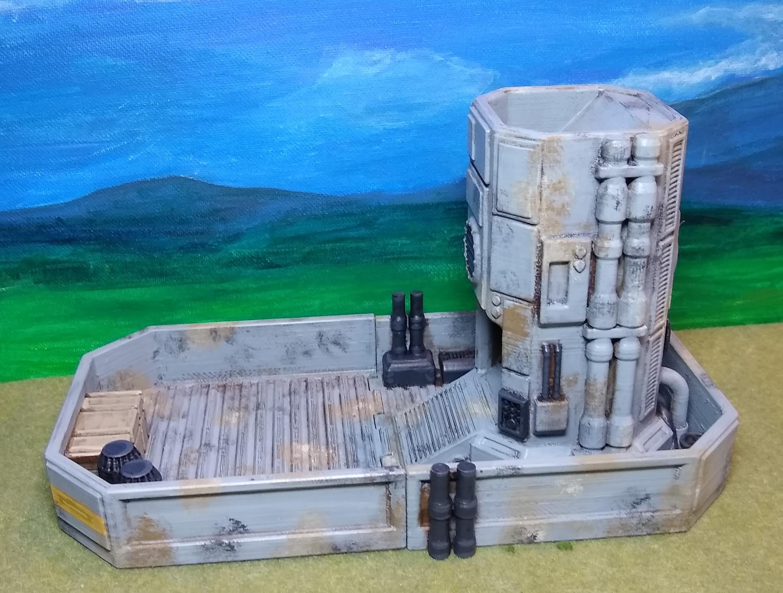 Scrivsland Star Wars Legion Dice tower