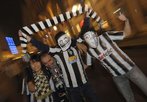 Juventus fans, you're doing it right!