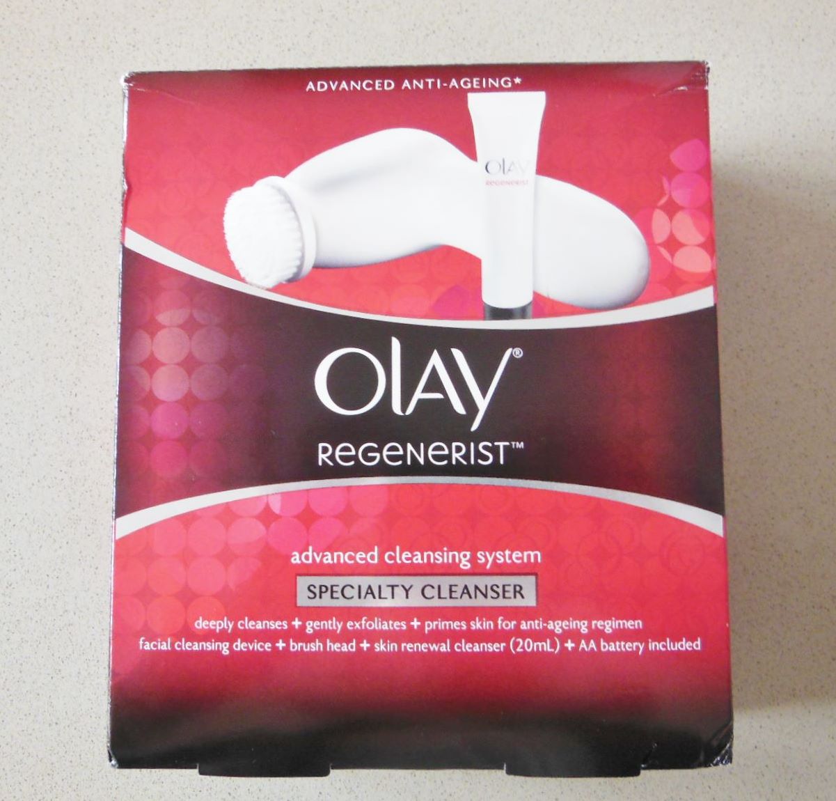 olay regenerist advanced cleansing system