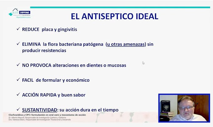 ANTISÉPTICOS ORALES: Clorhexidina y CPC - formulación en oral care y mecanismo de acción