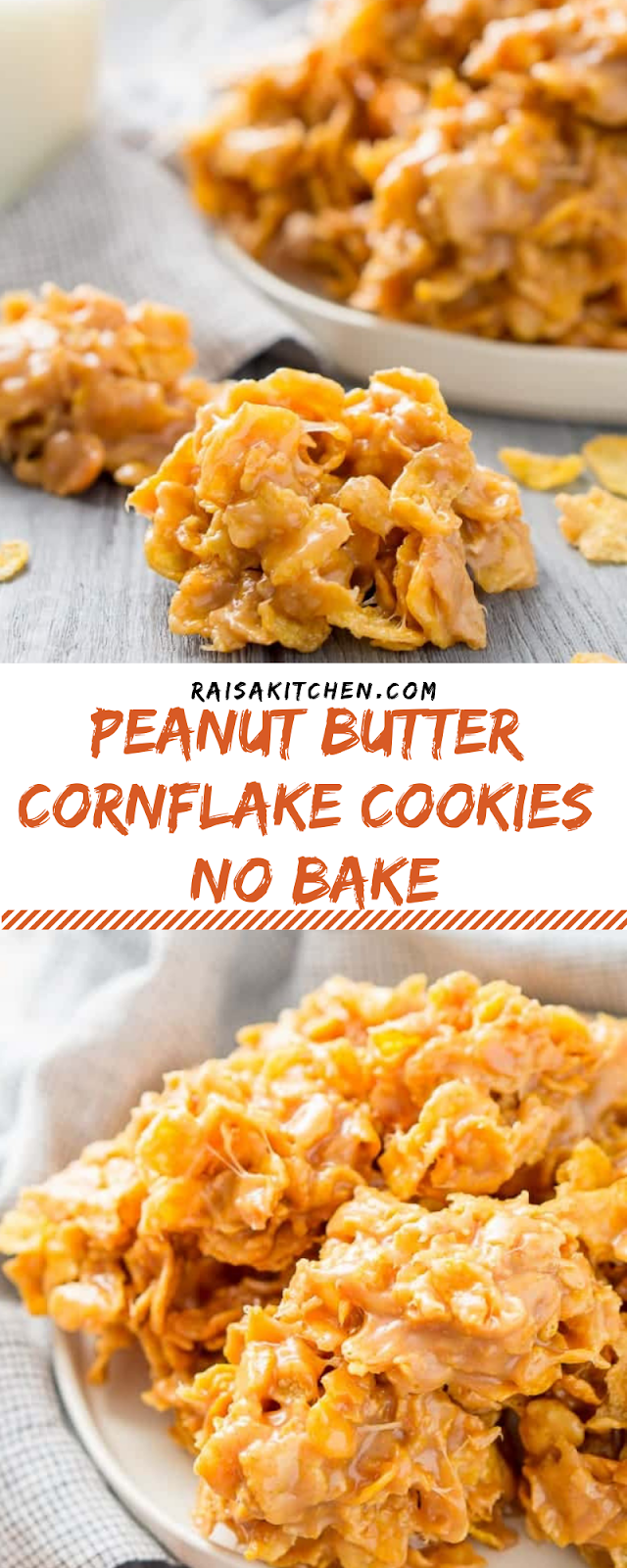 How To Make Peanut Butter Cornflake Cookies (no bake) Food and Dessert
