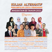 Perkumpulan Griya Peradaban Membuka Pendaftaran Kuliah Alternatif Angkatan III Tahun 2022