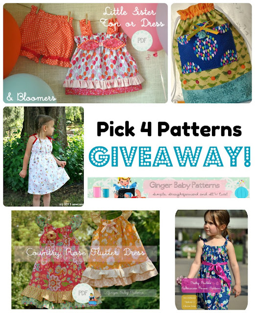 Sew Can Do Ginger Baby Patterns Giveaway & Review