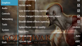 Setingan God of War Chains of Olympus (PPSSPP)