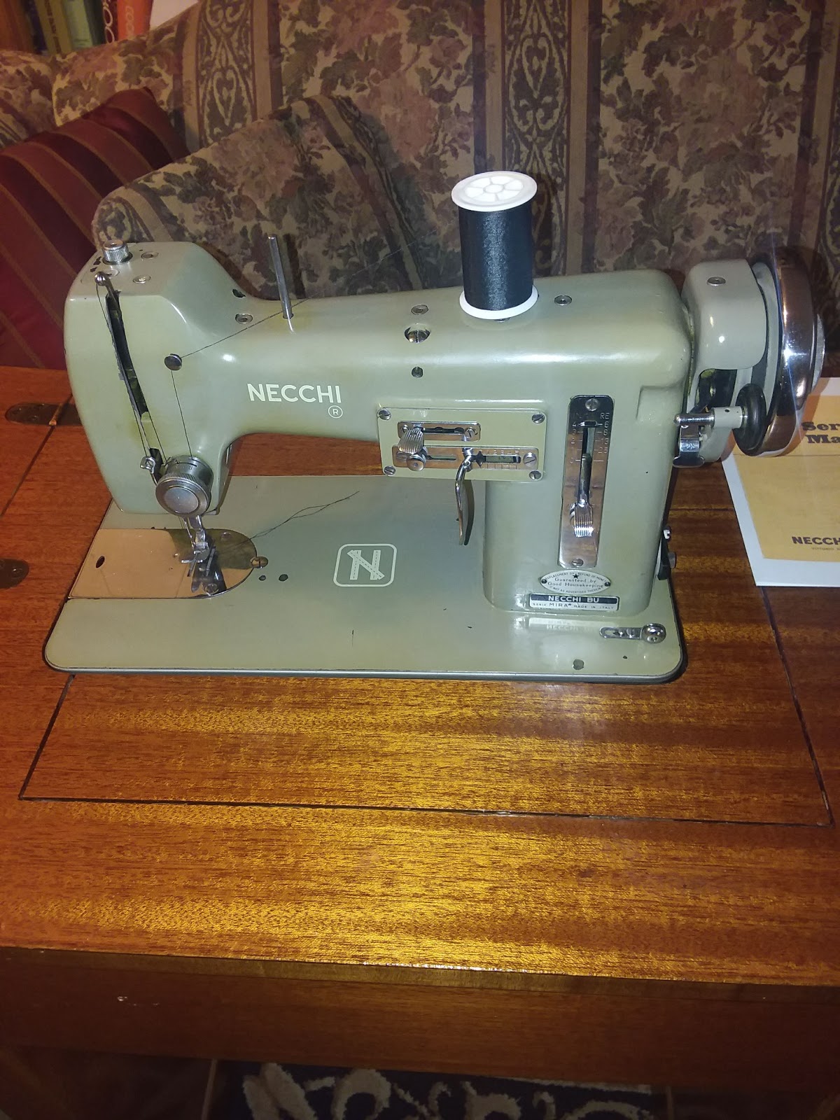 Necchi BU Sewing Machine Italian made masterpiece!