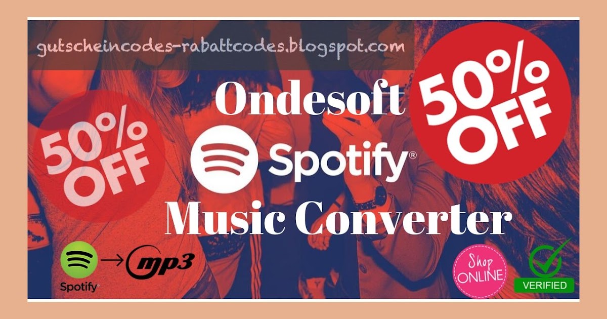 Ondesoft Spotify Converter Discount Gutschein Software Gutscheincodes