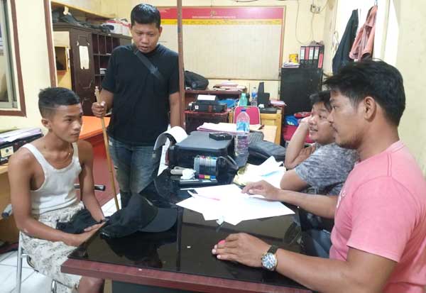 Kasus Pencurian, Buruh Ditangkap Opsnal Polsek Padang Selatan