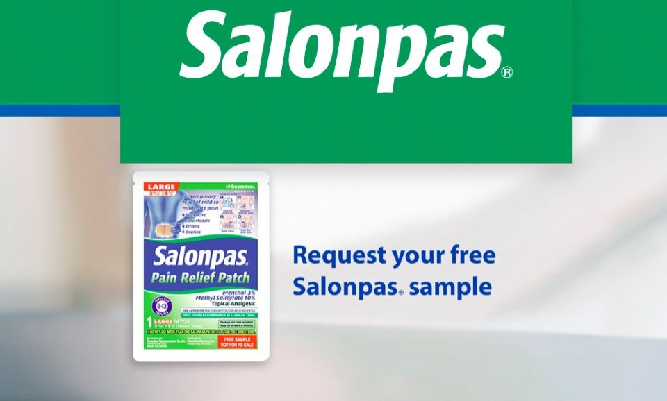 Salonpas patch Free sample