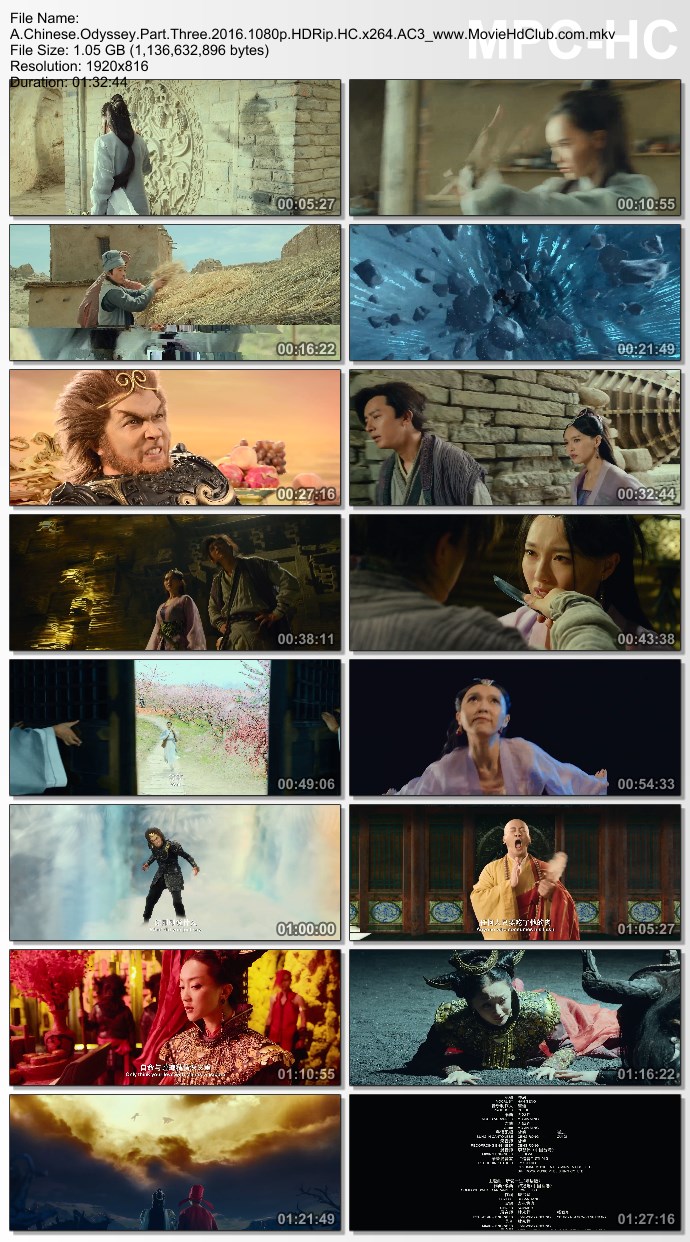 [ชัด!! น้องมาสเตอร์] A Chinese Odyssey: Part Three (2016) - ไซอิ๋ว เดี๋ยวลิงเดี๋ยวคน 3 [1080p][เสียง:ไทยโรง][ซับ:-][.MKV][1.06GB] AO_MovieHdClub_SS