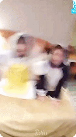 토끼 비니 & 고양이 진이.gif | 인스티즈