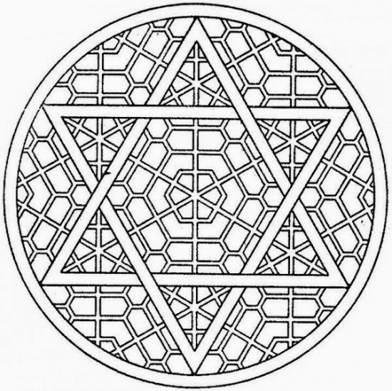 Geometric Free Printable Coloring Pages coloring.filminspector.com