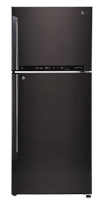 LG 445 L Double Door Refrigerator (GL-T432FBLN)
