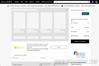 Cara Belanja di Zalora Aman