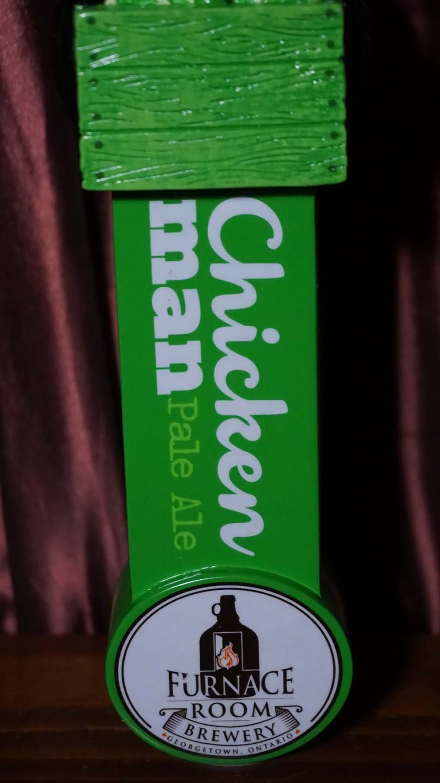 Tap Handle 735 Furnace Room Chicken Man Pale Ale