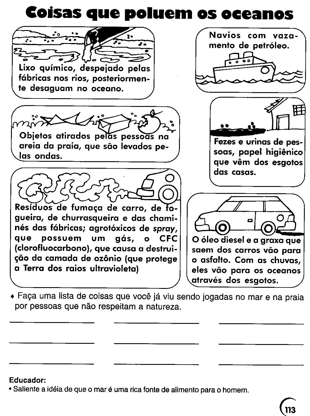 POLUIÇÃO ATIVIDADES E DESENHOS PARA COLORIR IMPRIMIR PORTAL ESCOLA POLUIÇÃO ATIVIDADES E DESENHOS PARA COLORIR IMPRIMIR PORTAL ESCOLA