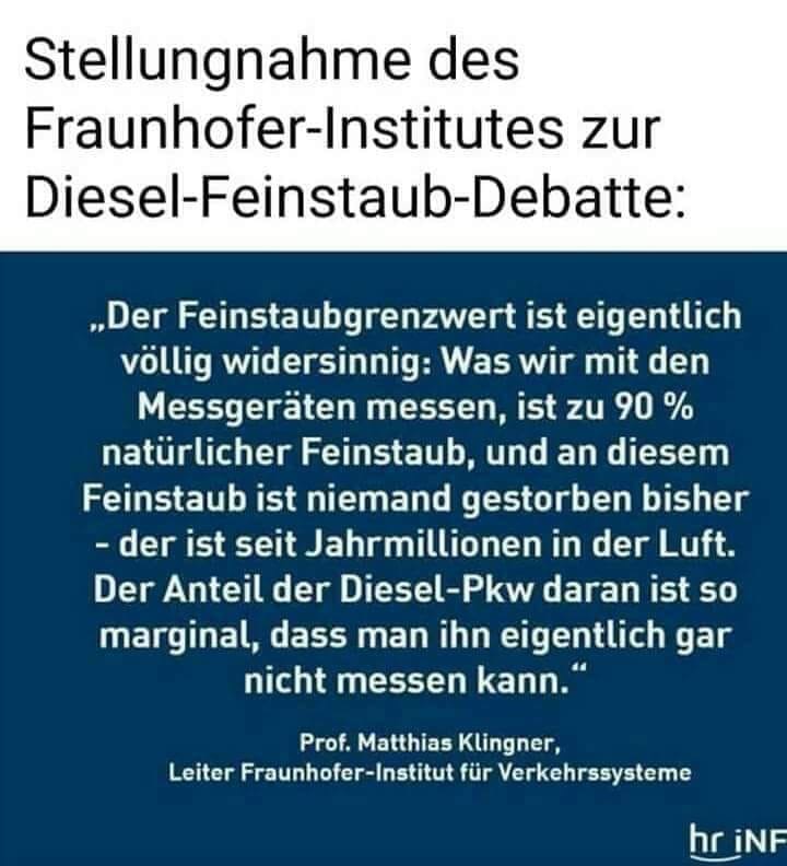 Da Autos Die Schlimmsten Dreckschleudern Sein Sollen Wird Gelogen