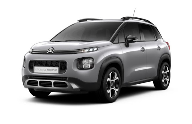 Citroën C3 Aircross (2021) Couleurs et code peinture Citroën C3 Aircross (2021) Couleurs et code peinture