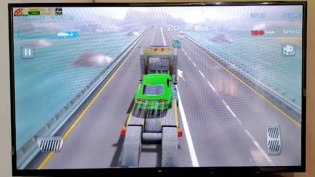 Racing Turbo 3d in smart tv Racing Turbo 3d game for smart tv