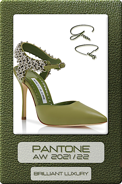 ♦Pantone Green Fashion Colors AW 2021-22