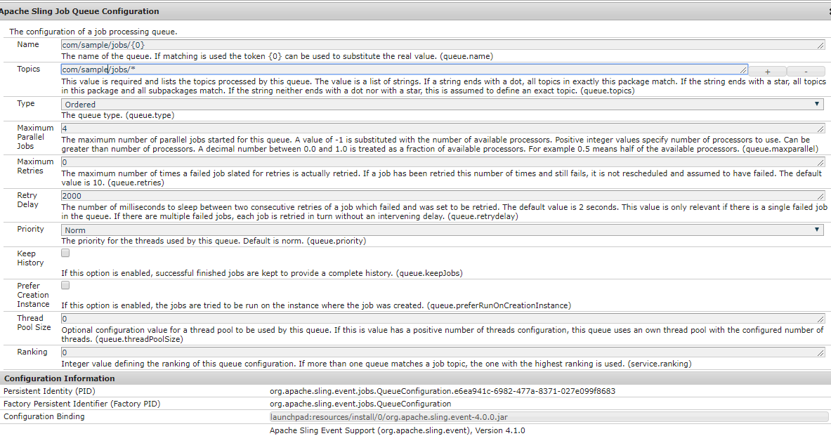 AEM Learning blogs AEM Sling Job queue and Jobs