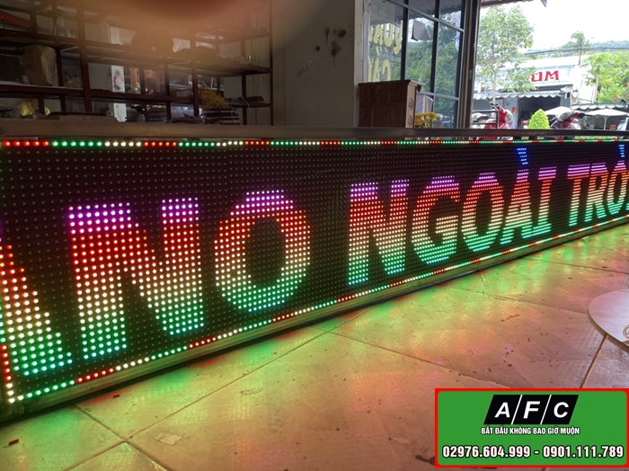 Thi công Màn hình Led full HD đẹp tại Phú Quốc