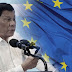 Duterte admin unfazed by EU parliament push for trade sanctions vs. PH over 'rapidly deteriorating human rights'