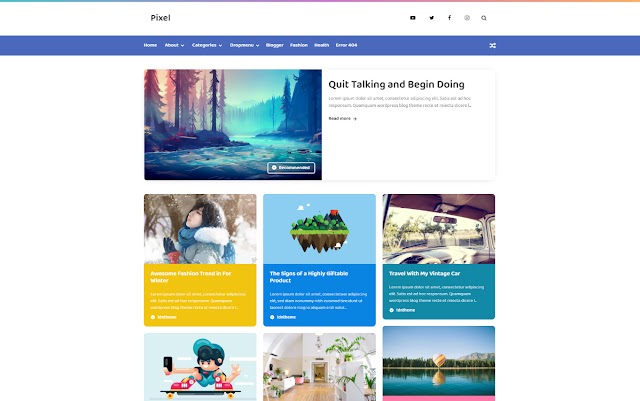Pixel - Idntheme - Latest Version Premium Blogger Template Free Download. Pixel - Idntheme - Latest Version Premium Blogger Template Free Download.
