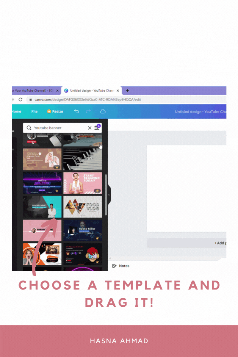 How to make an extraordinary banner for your youtube channel step by