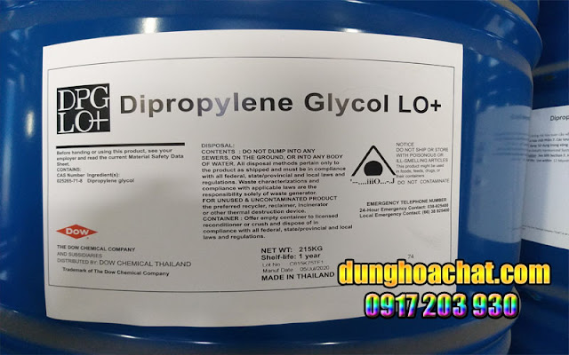 Dung môi Dipropylene Glycol (DPG LO+)