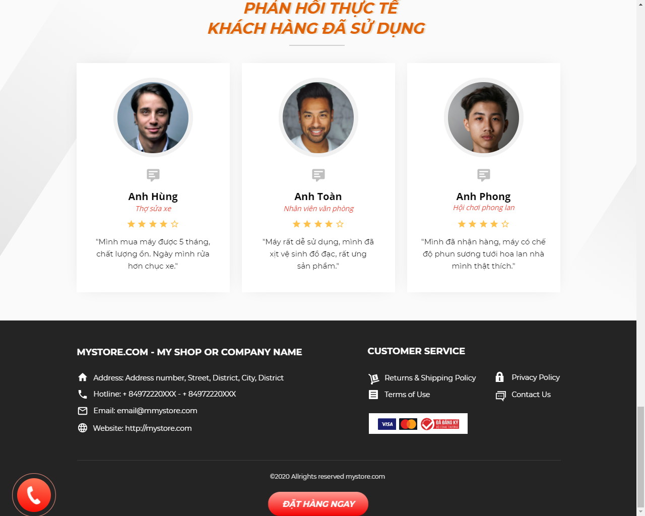 Mẫu Landing Page Máy Rửa Xe Cao Cấp LuViet|Cho Thuê Ladipage Giá Rẻ