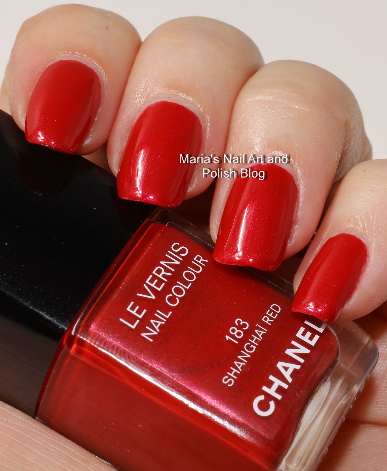 Marias Nail Art and Polish Blog Chanel Shanghai Red 183, Coromandel de