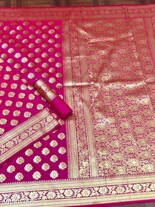 Saree : Banarasi Silk / Silk Blend saree : Starting₹1390/- Free COD ...