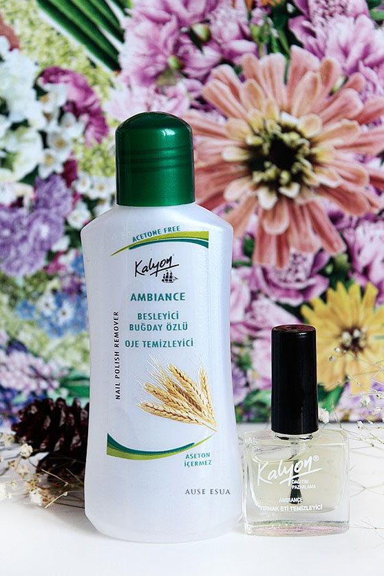 KALYON TIRNAK ETİ TEMİZLEYİCİ &amp; BESLEYİCİ BUĞDAY ÖZLÜ OJE TEMİZLEYİCİ