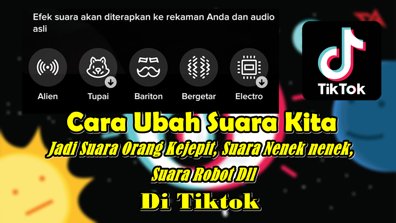 Cara Menggunakan Efek Suara Di Tiktok - Rumah Multimedia