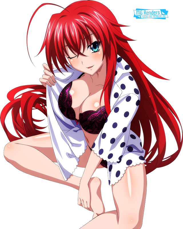 High School DxD - Rias Gremory Render 346 - Anime - PNG Image without background