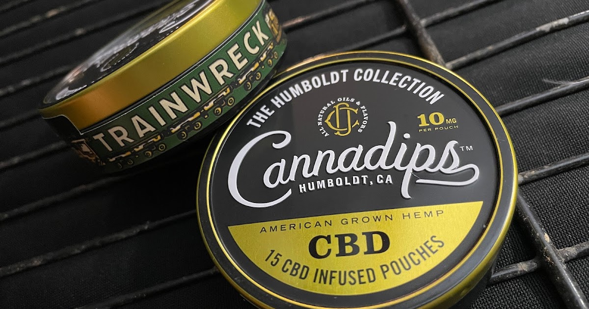 Cannadips CBD Pouches: Trainwreck - Review. 8 June 2021.
