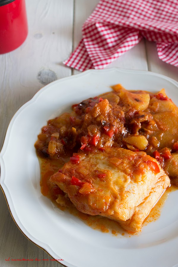 Bacalao con tomate