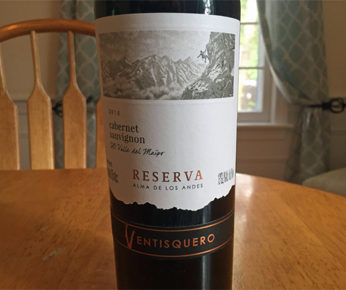 Ventisquero Reserva Cabernet Sauvignon 2015