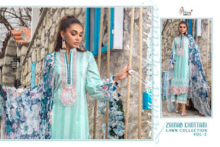 Shree fab Zainab Chotani Lawn collection 2 pakistani suits