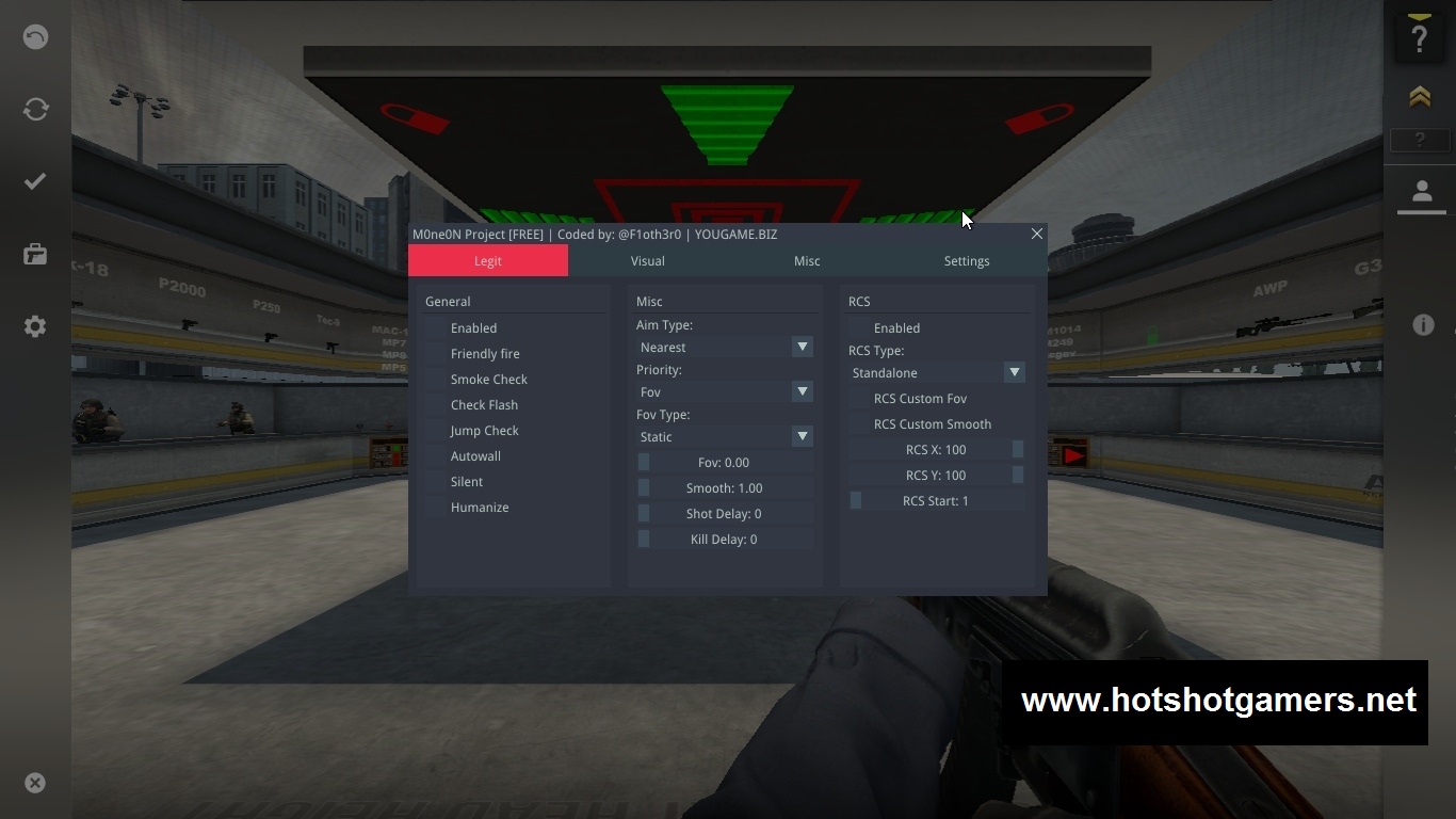 This cheat is a fully working Legit software for the game CSGO with which Y...