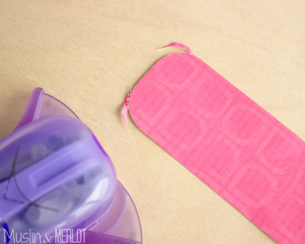 Use Sandpaper With Your Paper Punch! Muslin and Merlot