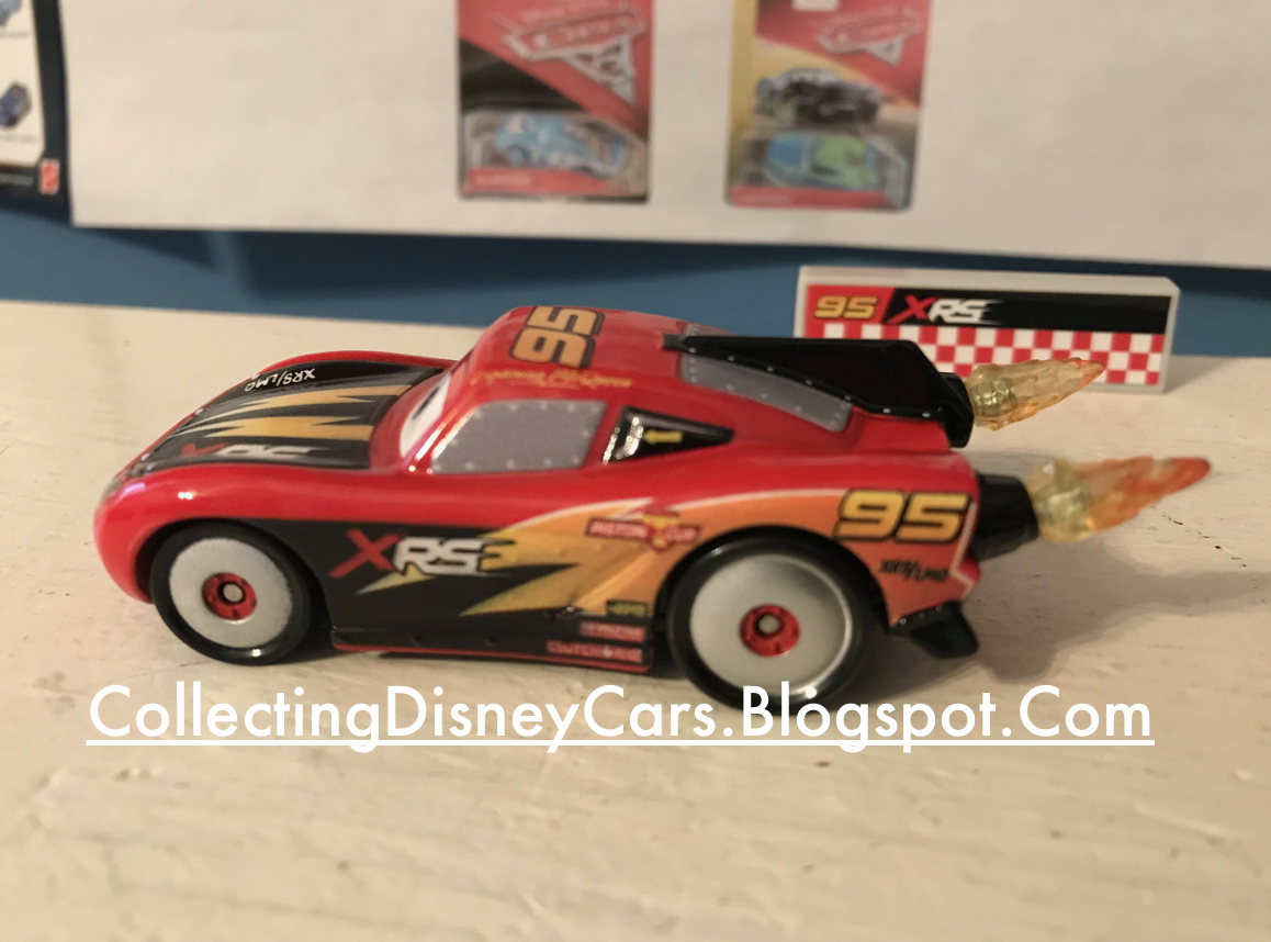 Collecting Disney Cars XRS Rocket Racing Lightning McQueen Review