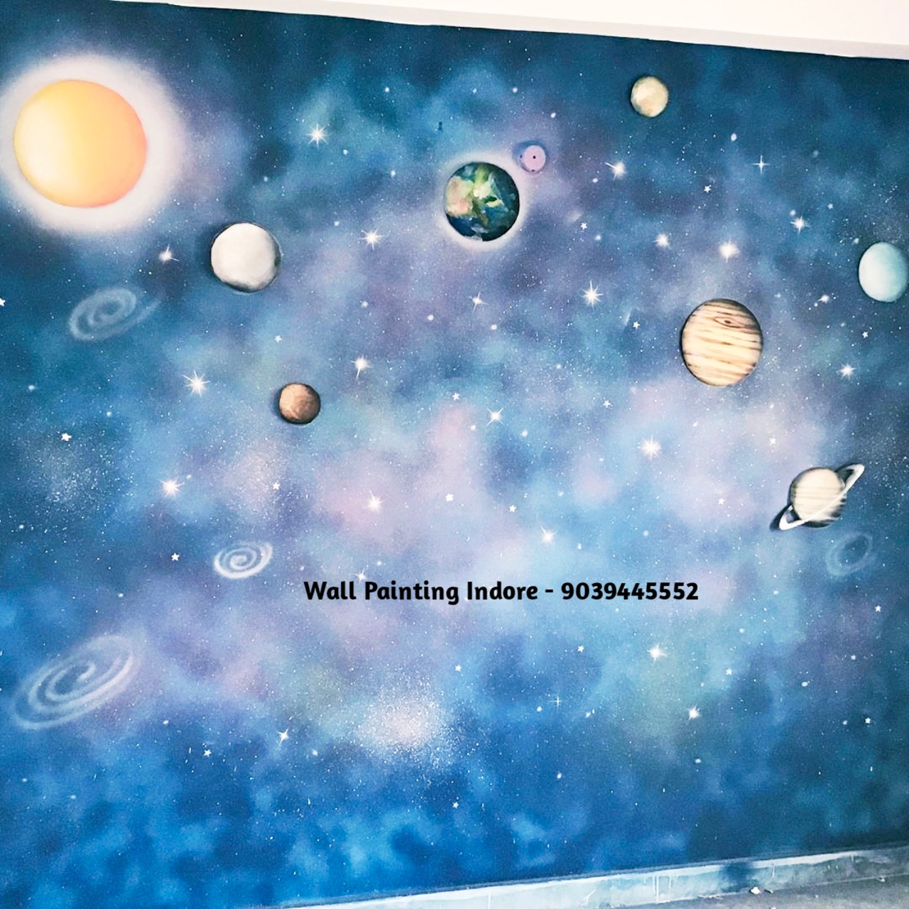 Playschool Wall Painting,Nursery School Wall Painting Artist,School