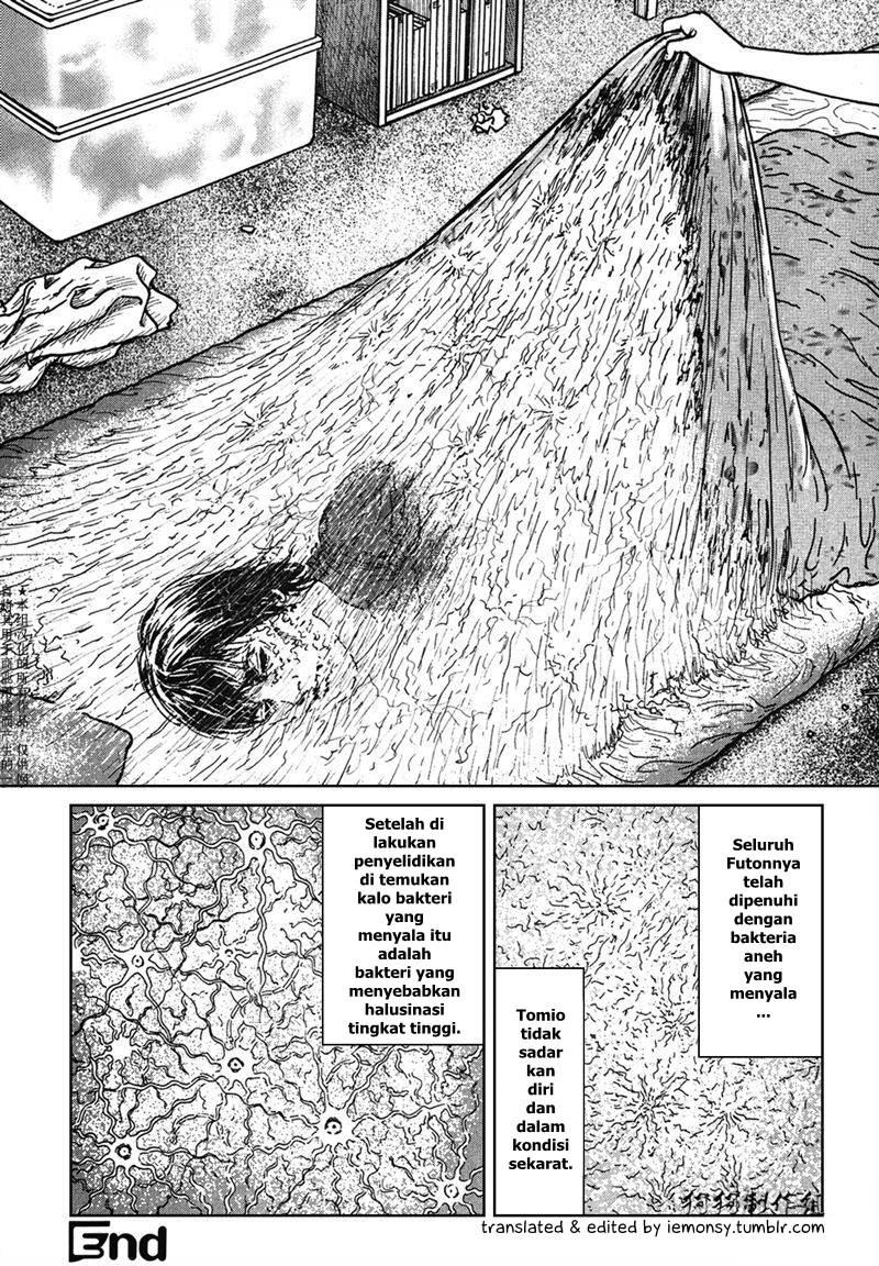 KOMIK LENGKAP INDONESIA KOMIK HOROR JUNJI ITO SERPIHAN IBLIS "FUTON"