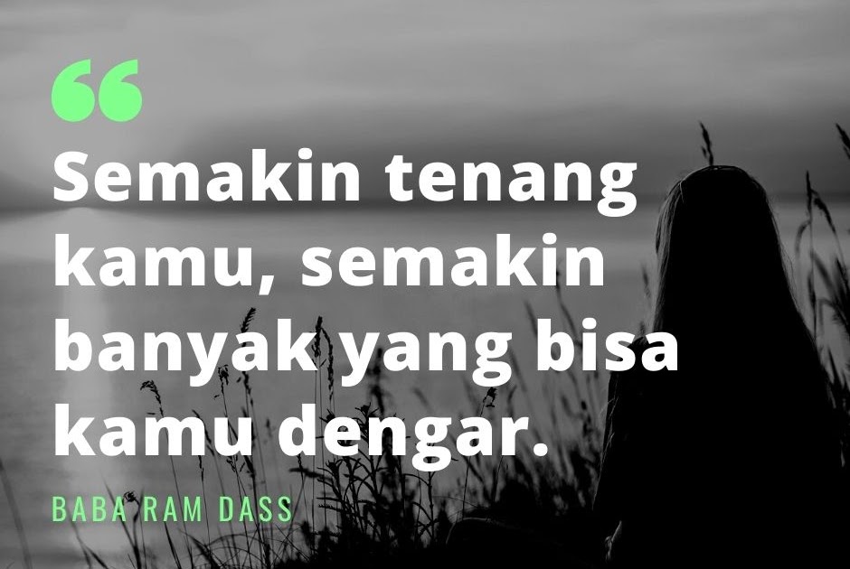 Kata-Kata Mutiara Tentang Ketenangan, Bikin Hati Damai - ImajiBlog