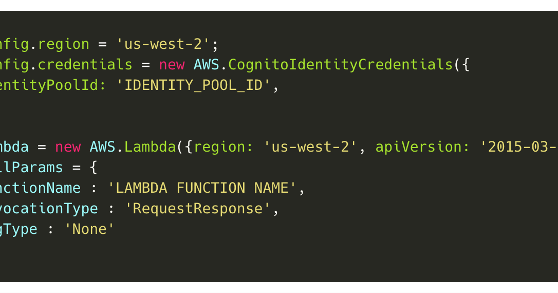 AsperBlog! [AWS] using js to invoke lambda function in web