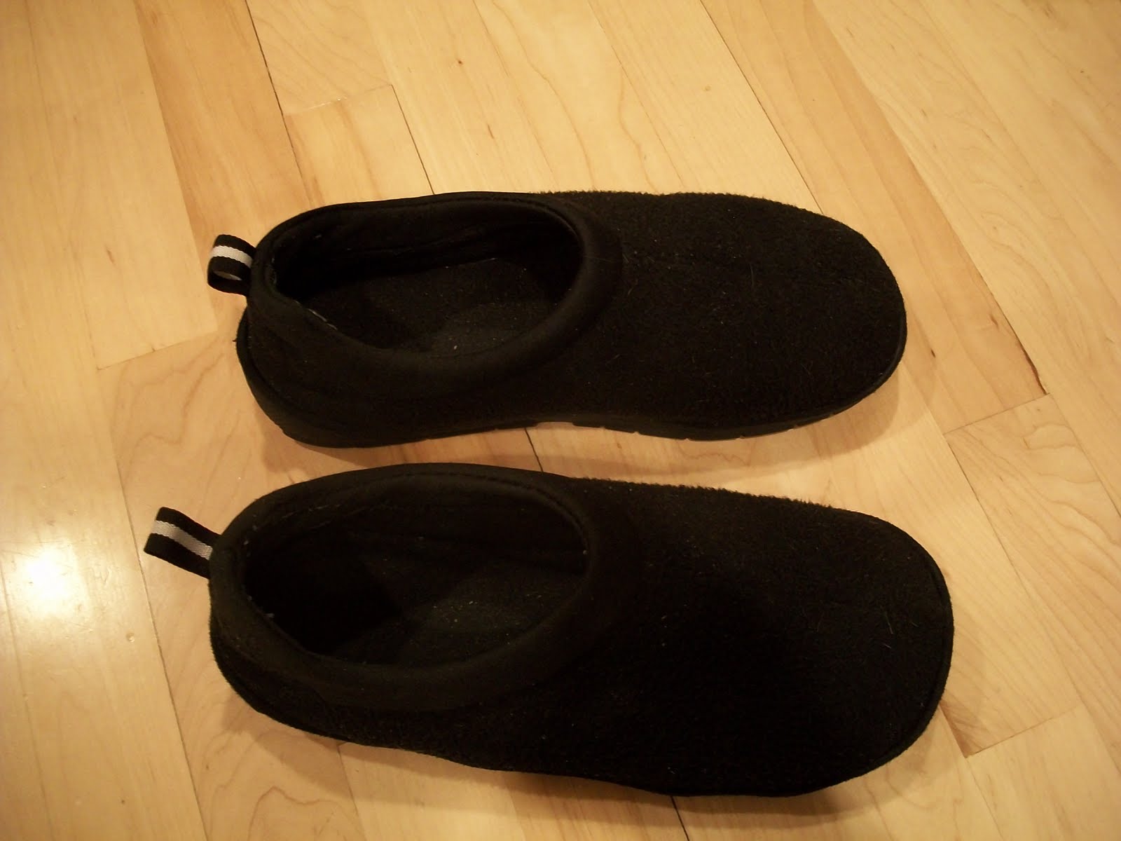 Just Happy To Be Here: Old Slippers - New Slippers