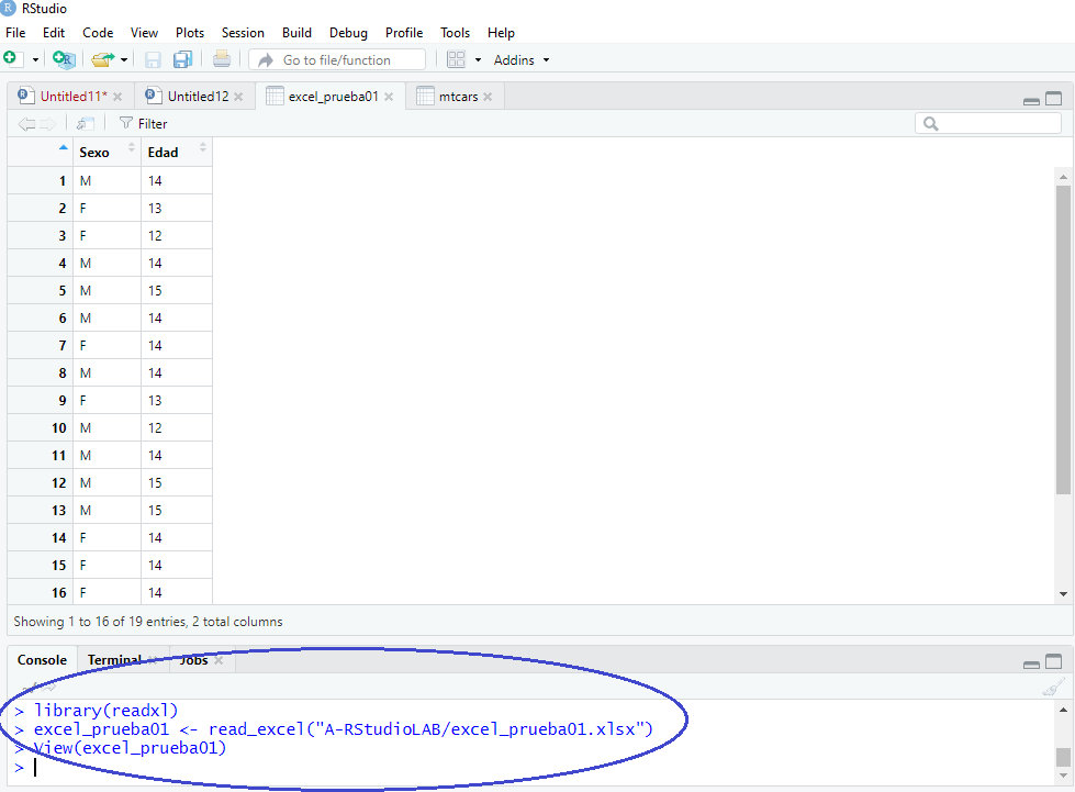Hablamos R Importar registros desde Excel a RStudio