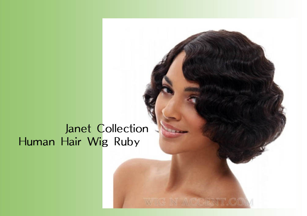 Wignaccent. Collection Human Hair Wig Ruby