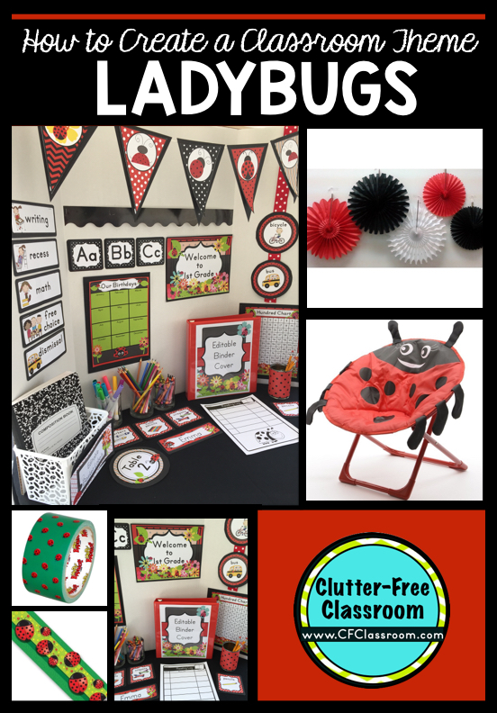 Ladybug Themed Classroom Ideas Printable Classroom Decorations